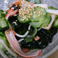 sachika☆k's cooksnap of when they made きゅうりとわかめのまろやかな酢の物.