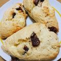 macchon♡'s cooksnap of when they made チョコとクリームチーズのスコーン.