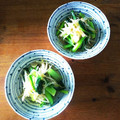 金魚のひらり's cooksnap of when they made 簡単5分！小松菜ともやしのシャンタン炒め.