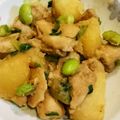 ツインズ♀ママ's cooksnap of when they made メインおかずに！新じゃがいもの照り煮.