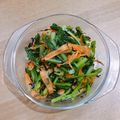 cheesepad's cooksnap of when they made 小松菜シャキシャキひじきサラダ.