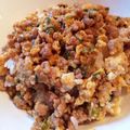 たさゆひ's cooksnap of when they made 簡単で美味しい♪そぼろ卵とじ丼.