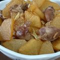 つかけい's cooksnap of when they made ◆鶏レバーと大根の煮物◆.