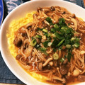 mika121t's cooksnap of when they made ✿ふんわり卵のきのこあんかけ✿.