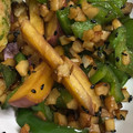 はなファブリック's cooksnap of when they made さつまいもとピーマンの甘辛じゃこ炒め.