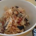 soratea's cooksnap of when they made 塩サバとドライトマトの炊き込み混ぜご飯.