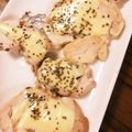 fukuphone's cooksnap of when they made ≪お弁当に≫鶏ハムリメイク♪チーズ焼き.