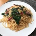 生くるみ's cooksnap of when they made スイスチャードで簡単！パスタ.