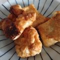 soratea's cooksnap of when they made かぼちゃとツナの餃子包み揚げ！.