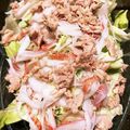 mahotere's cooksnap of when they made 簡単☆レタスのシーチキンサラダ.