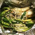 mimilon's cooksnap of when they made やみつき！？アサツキのホイル焼き.