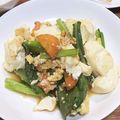 なたなたなたでこ's cooksnap of when they made 小松菜チャンプルー.