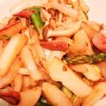 ひなた１０１６'s cooksnap of when they made アスパラとじゃがいものコンソメバター炒め.