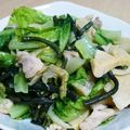ねここfm's cooksnap of when they made 春づくし筍とワラビの中華炒め 簡単.
