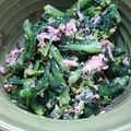 ミッチョリーナ's cooksnap of when they made 菜の花のサラダ お浸し 作りおき.