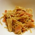 さちぶた♪'s cooksnap of when they made レンジでチン！えのきベーコンポン酢がけ.