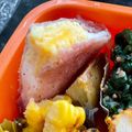 Kaoriru's cooksnap of when they made 【お弁当】レンジで簡単ハムエッグ.