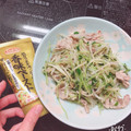 ぱりえってぃ's cooksnap of when they made 節約簡単！豚こま豆苗もやし炒め♪.