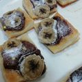 ハレルヤクッキング's cooksnap of when they made 簡単♡チョコバナナパイ.