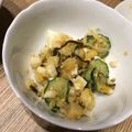 クック670S4B☆'s cooksnap of when they made サツマイモとゆで卵の塩昆布サラダ.