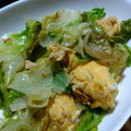 ナーちゃん's cooksnap of when they made 簡単！レタスの硬い外葉☆レタスの卵炒め.