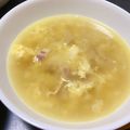 kotorinpi's cooksnap of when they made 玉ねぎとベーコンのコンソメ卵とじスープ.
