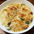 リラクマオ's cooksnap of when they made ほうれん草としめじのマカロニグラタン.