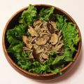 ♡yummy♡'s cooksnap of when they made ほうれん草ときのこのオリーブオイルサラダ.