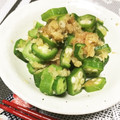 天使の花's cooksnap of when they made 材料４つ♪簡単 オクラのおろし和え.