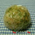 こたらパッド's cooksnap of when they made 鮭フレークと青のりとごまのご飯.