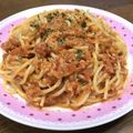 ままばなな1020's cooksnap of when they made カニ缶で＊簡単トマトクリームパスタ.