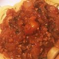 クック3B8V1M☆'s cooksnap of when they made トマト缶でミートソース.
