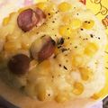 スイカが好物's cooksnap of when they made 朝ごはんにも◎HMで手軽にコーンパン★.