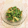 なつき☆ミ's cooksnap of when they made 簡単！美味しい！水菜の和え物♪.