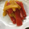 はーむちゃん's cooksnap of when they made 作り置きおかず　パプリカのアンチョビ炒め.