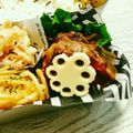 ♡мiчаⅵ♡⋆'s cooksnap of when they made ＊キャラ弁＊　レースなハンバーグ♪.