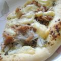 まいごのひつじ's cooksnap of when they made 大根とツナのバジルピッツァ.