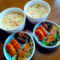 ママぶた's cooksnap of when they made もう一品★　小松菜と春雨の炒めもの.