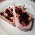 よん妻's cooksnap of when they made ≪トースト≫　クリームチーズと海苔の佃煮.