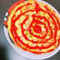 yanaaaa's cooksnap of when they made ポテトとミックスベジタブルのオムレツ.