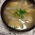 ぽぽきゅ's cooksnap of when they made 大根と油揚げの味噌汁.