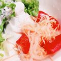 みっくママ's cooksnap of when they made トマトのぽん酢オリーブオイルサラダ！.