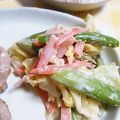ＴＯＭＯＷＡＴ's cooksnap of when they made キャベツとアスパラの胡麻マヨ和え.