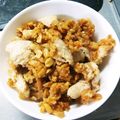 J_son's cooksnap of when they made 【使いきり】鶏肉の柿ピーナッツ焼き.