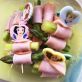 めいちママ＊'s cooksnap of when they made アスパラとハムのくるくる巻き☆お弁当に.