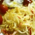 maruru-nn's cooksnap of when they made じゃがいもとカニカマの胡麻炒め.