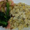タケゾー♡'s cooksnap of when they made 夏休み！脱マンネリ！豚バラ梅しそ炒飯♪.