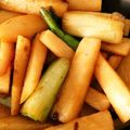 エリザベスト's cooksnap of when they made 長葱と長芋の炒め物.