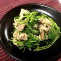 もりっこかふぇ's cooksnap of when they made 豚肉とクレソンの炒め物.