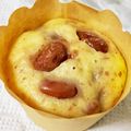 ふわとろくり～み～'s cooksnap of when they made スピードおやつ！簡単節約☆HMで蒸しパン.